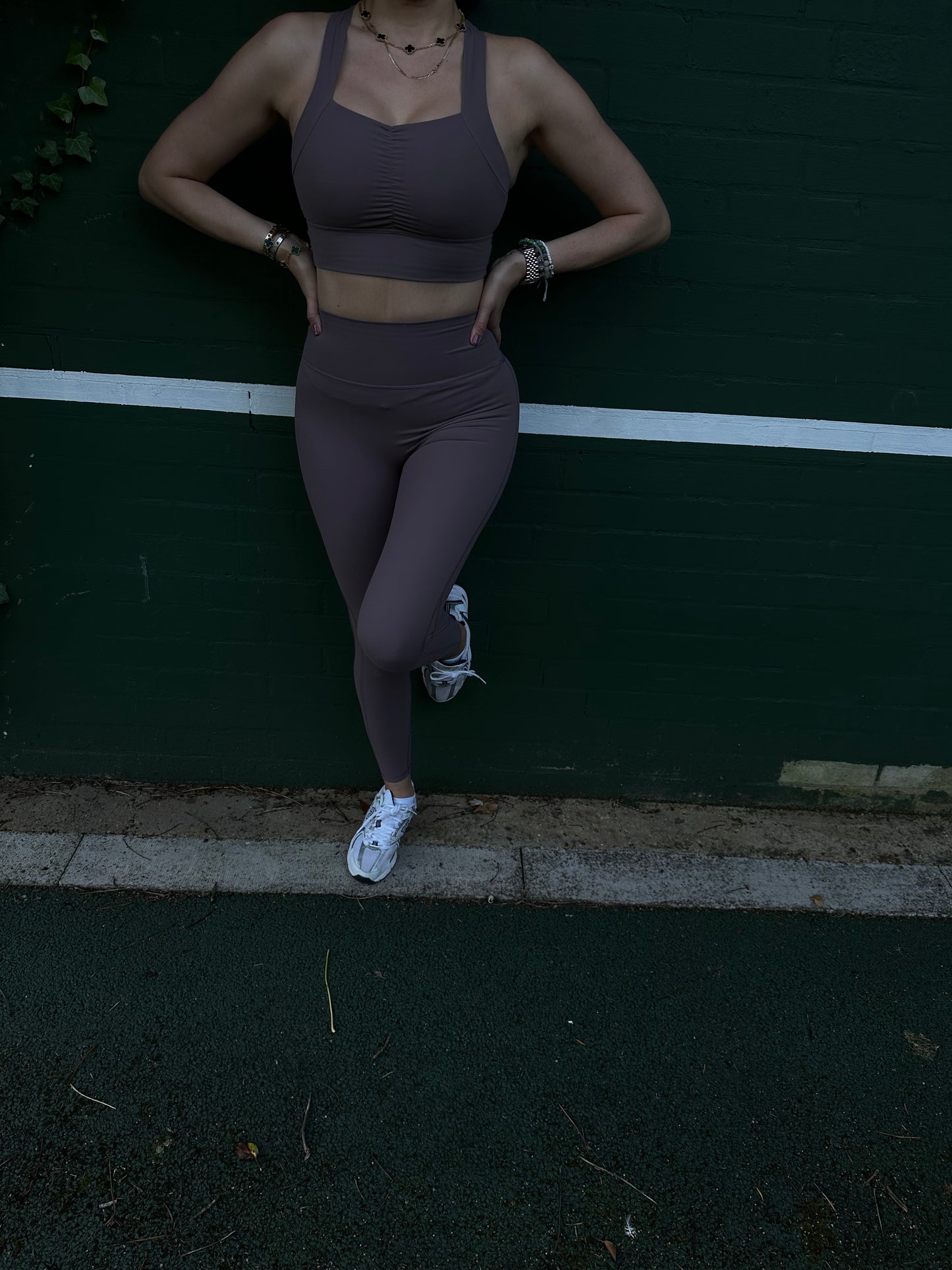 The Sculpt Leggings - Mocha Berry